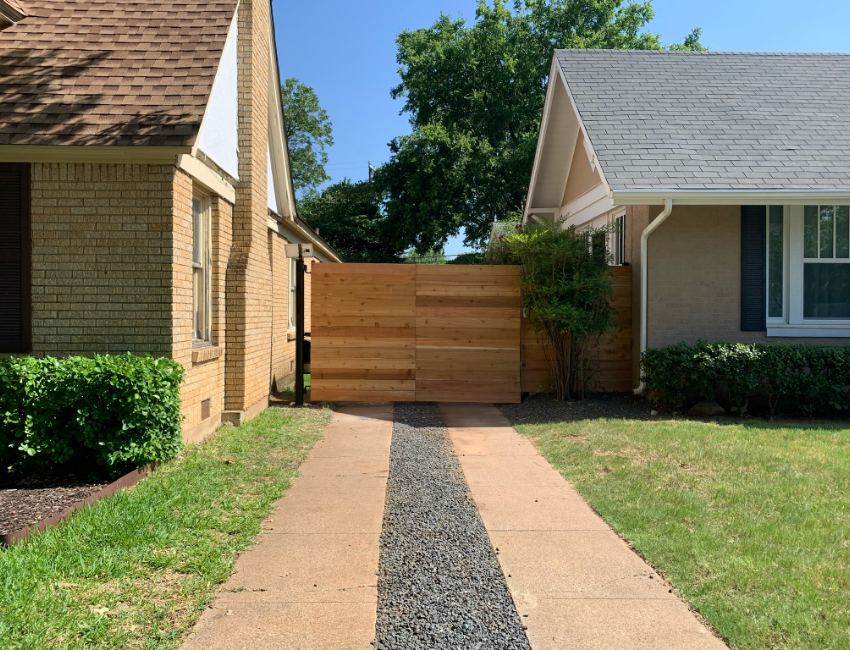 Automatic Wooden Gate