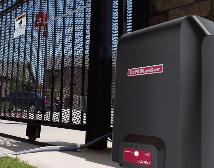 New Chamberlin Lift Master Automatic Sliding Gates