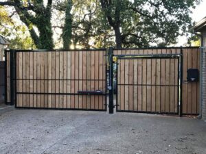 new Automated electric Gates installed in Dallas Texas