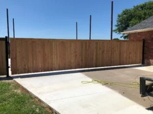 safe automatic Gates being installed in Dallas