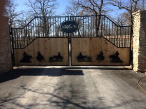 Installing a Security Gate in Dallas