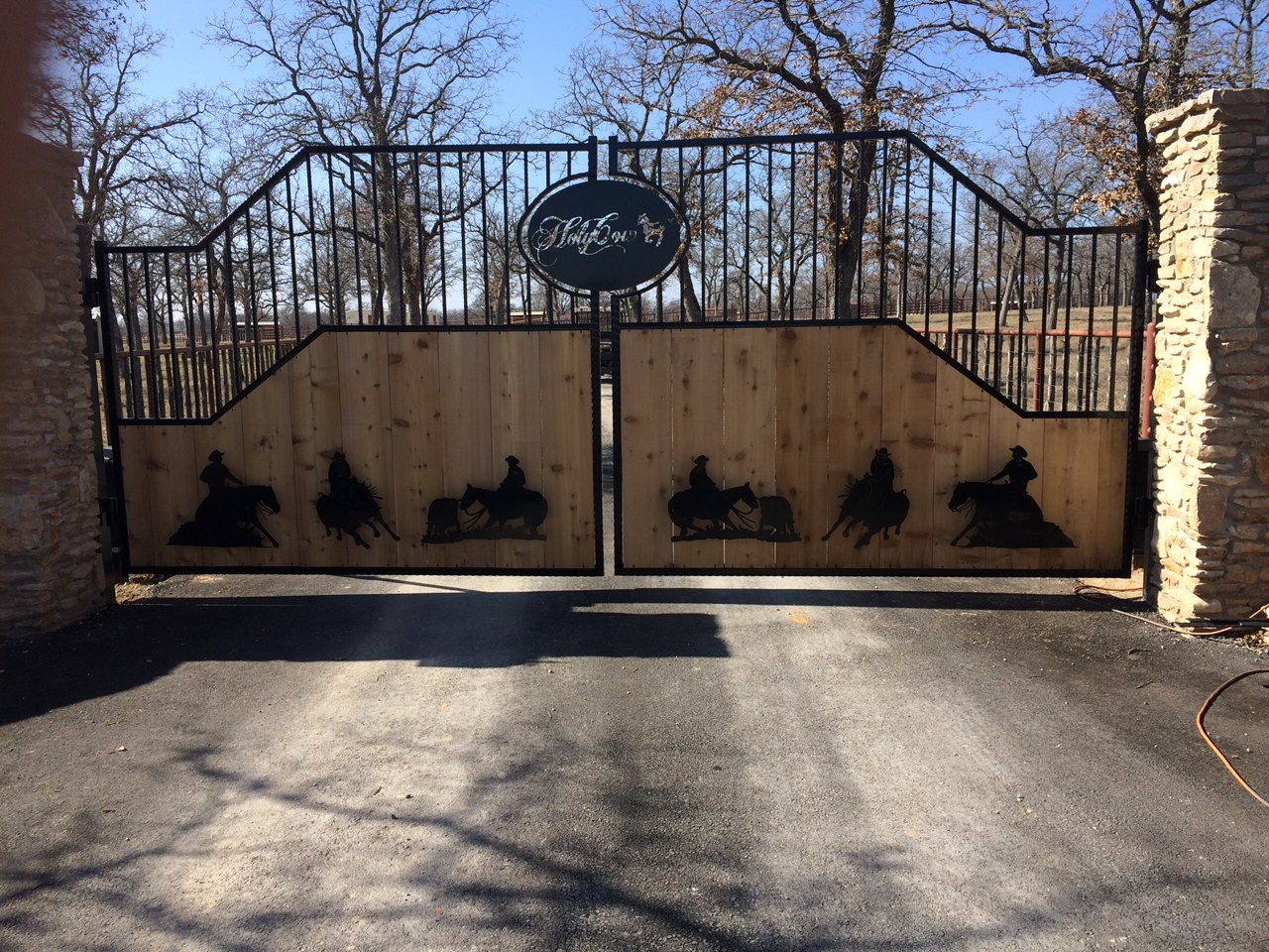 new Driveway Gate for Security