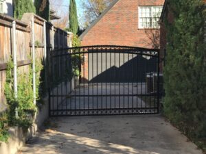 new Access Control System on a gate in Dallas Texas