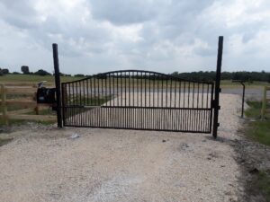 New Viking Access Systems gates in Dallas Texas