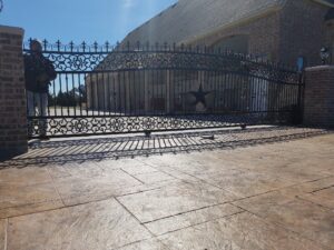 iron gate in Dallas Texas