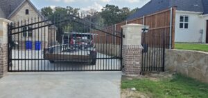 Burleson automatic gates for security